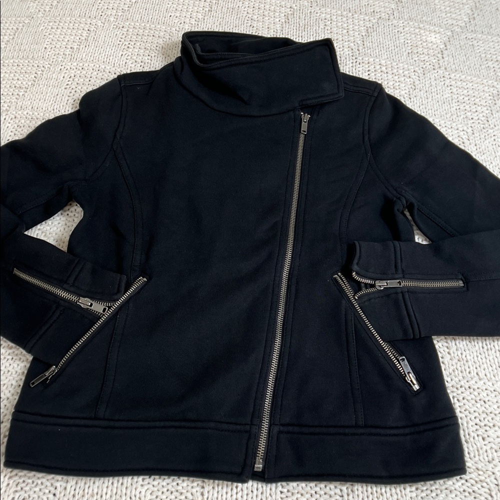 Gap Cotton Blend Moto Jacket